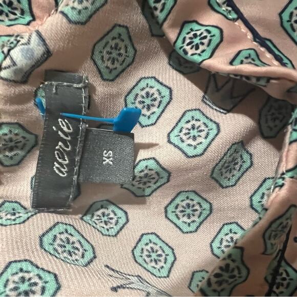 Aerie Pink and Blue Diamond Camisole - Picture 2 of 4